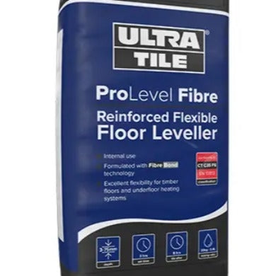 Levelling Adhesive UltraTileFix ProLevel Fibre 20kg (Dark Blue)