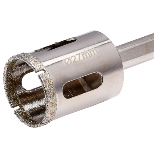 Tile Rite 27MM WET DIAMOND DRILL BIT NICKEL PLATED trade