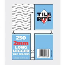 Spacers 2mm x 250 long leg Tile Rite