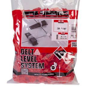 DELTA RUBI Levelling System 3mm x400pk