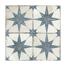 SPITALFIELDS - Retro Star 45x45cm Floor Tile