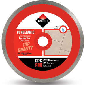 Wheel Rubi CPC PRO 180 Continuous Diamond Porcelain Blade