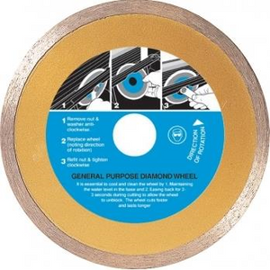 Diamond Cutting Wheel 110mm Plasplugs