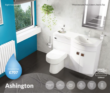 Ashington D-shape Vanity Set
