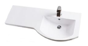 Ashington D-shape Vanity Set