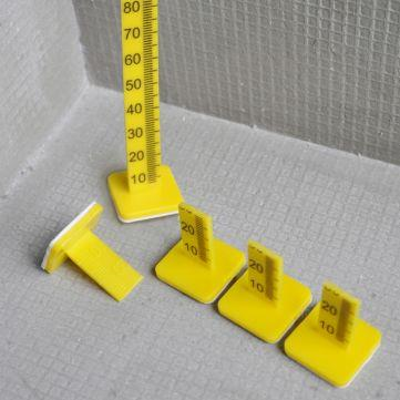 Levelling Tile Rite FLOOR PEGS 100MM X 126PCS