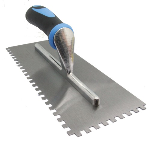 Trowel Genesis square notch soft grip