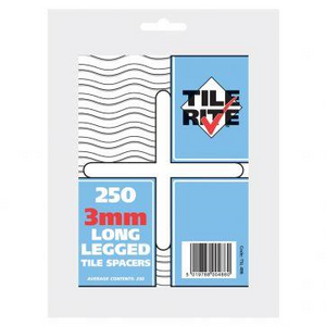 Tile Rite 3mm x 250 LONG LEG TILE SPACER (trade)