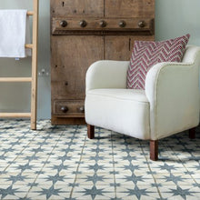 SPITALFIELDS - Retro Star 45x45cm Floor Tile