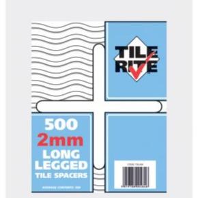 Tile Rite 2mm x 1000 LONG LEG TILE SPACER Trade