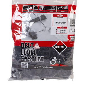 DELTA RUBI Levelling System 2mm x400pk