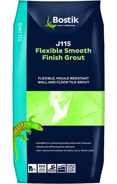 Bostik Grout Flexi Smooth J115 Grey 10kg