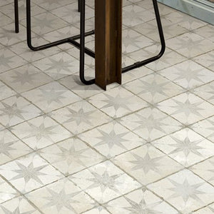 SPITALFIELDS - Retro Star 45x45cm Floor Tile